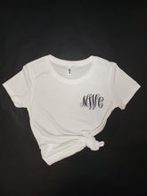 Load image into Gallery viewer, Monogrammed T-shirt