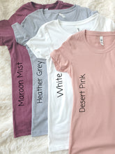 Load image into Gallery viewer, Monogrammed T-shirt