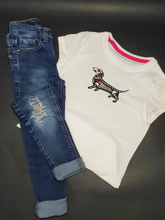 Load image into Gallery viewer, Halloweenie Kids T-Shirt