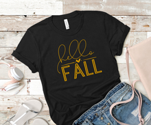 Load image into Gallery viewer, Hello Fall T-shirt