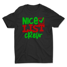 Load image into Gallery viewer, Nice Crew List T-shirt