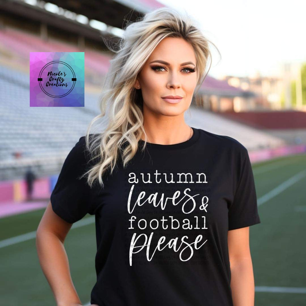 Autumn Leaves Football Please