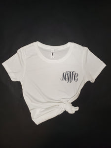 Monogrammed T-shirt