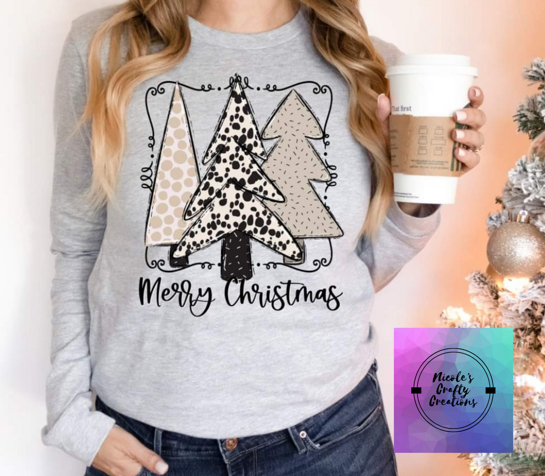 Merry Christmas - Trio Trees