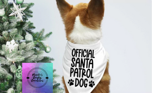 Official Santa Patrol Dog