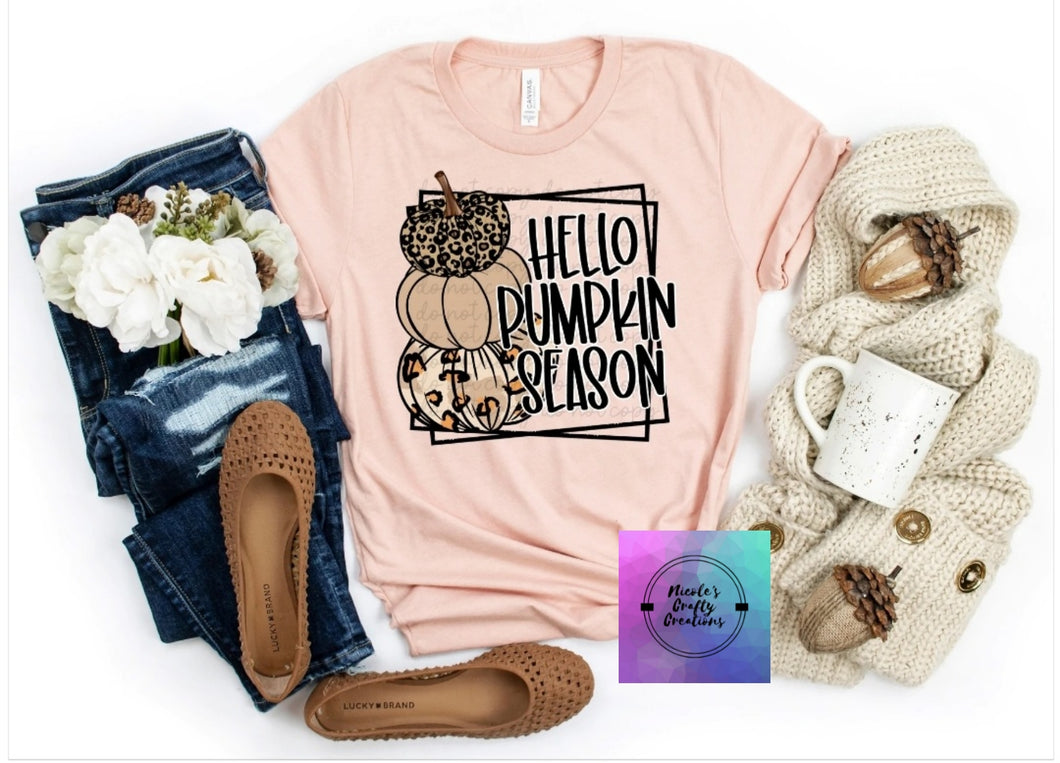 Hello Pumpkin Season