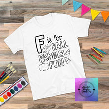 Load image into Gallery viewer, Thanksgiving Coring T-shirts
