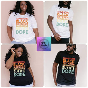 I love being black