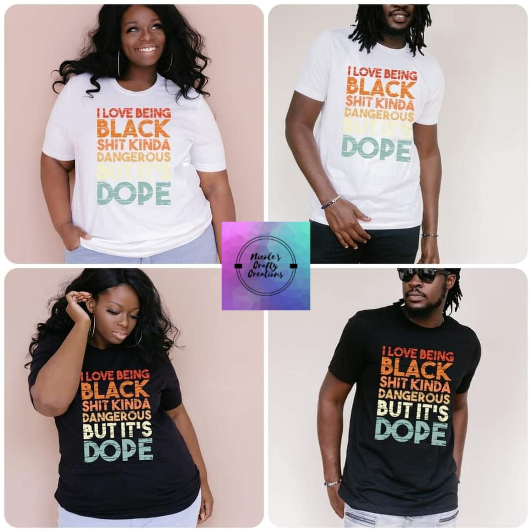 I love being black