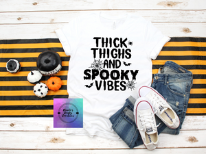 Thick Thighs Spooky Vibes