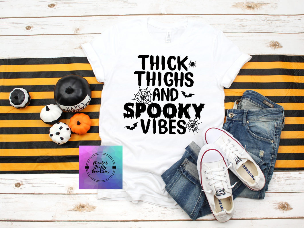 Thick Thighs Spooky Vibes